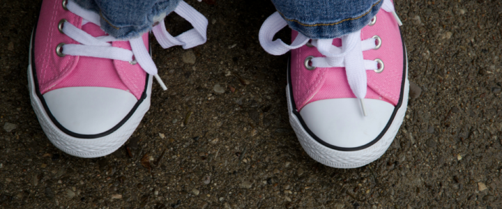 New Shoes Bring Happiness to a Student in Need