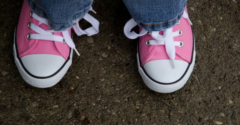 New Shoes Bring Happiness to a Student in Need
